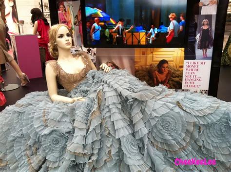 versace couture mille feuille gown|Carrie Bradshaw Revives One of Her Best Dresses .